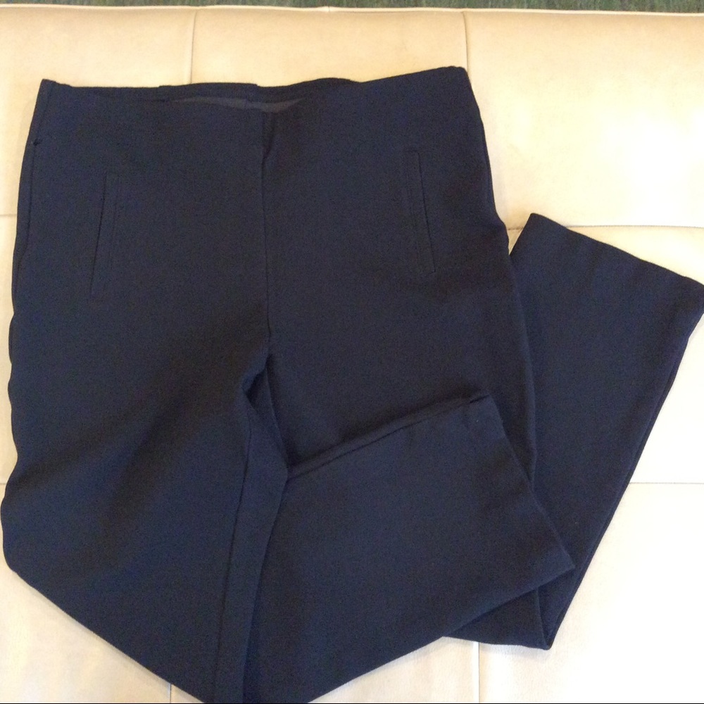 Chico’s Black Juliet Straight Ankle Pants 1.5S